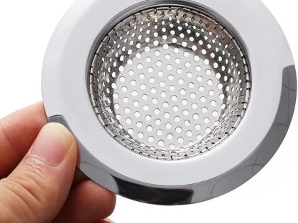 Ralo para Pia de Cozinha Inox 9cm